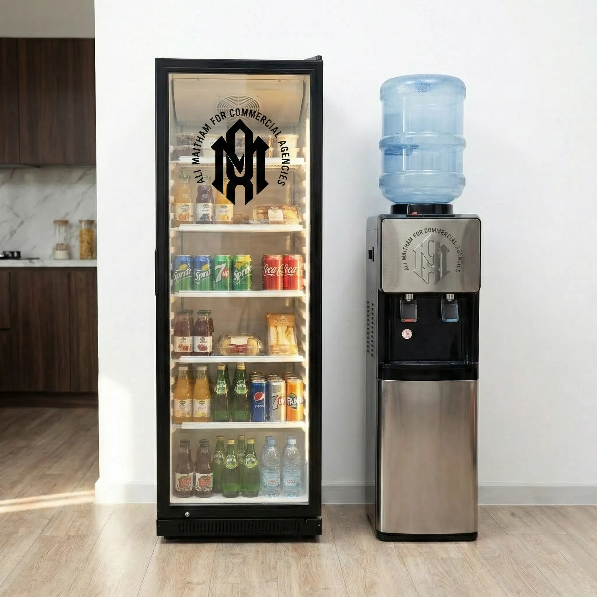 برادات ماء وعارضات